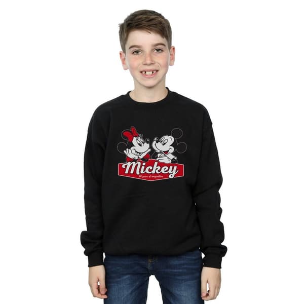 Disney Pojkar Mickie And Minnie 90 Years Sweatshirt