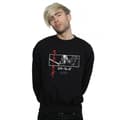 Miniatyrbild 2 av 4: Star Wars: The Rise of Skywalker Star Wars The Rise Of Skywalker Kylo Ren Katakana Art Stripe Sweatshirt för herrar