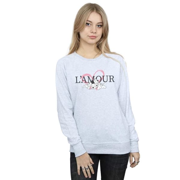 Disney Dam/Tjej 101 Dalmatiner L´Amour Sweatshirt