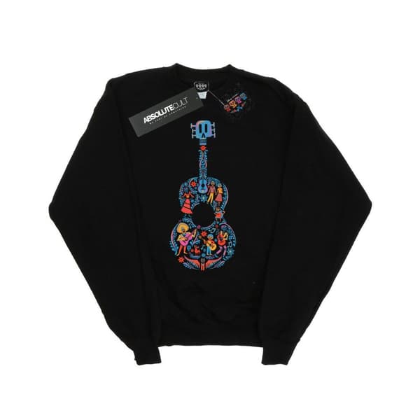 Disney Sweatshirt med gitarrmönster från Coco för flickor