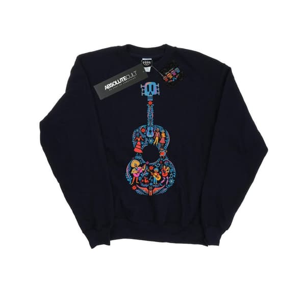 Disney Sweatshirt med gitarrmönster från Coco för flickor