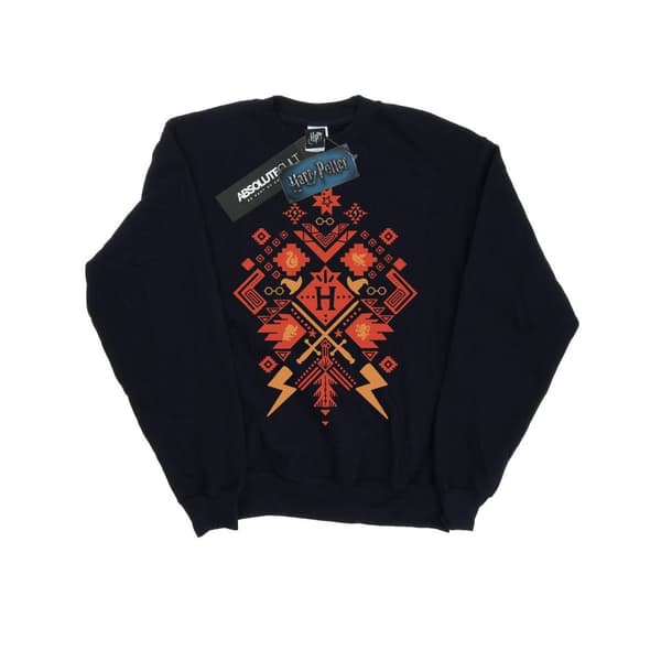 Harry Potter Boys Christmas Fair Isle Sweatshirt