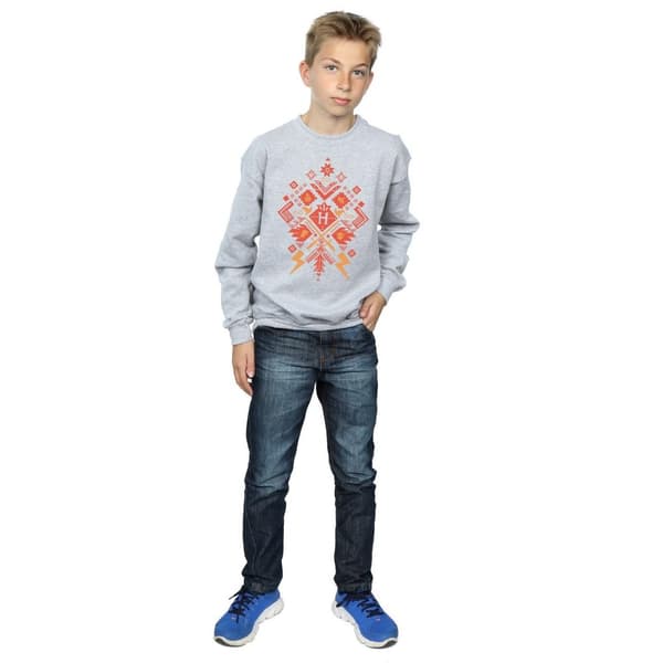 Harry Potter Boys Christmas Fair Isle Sweatshirt