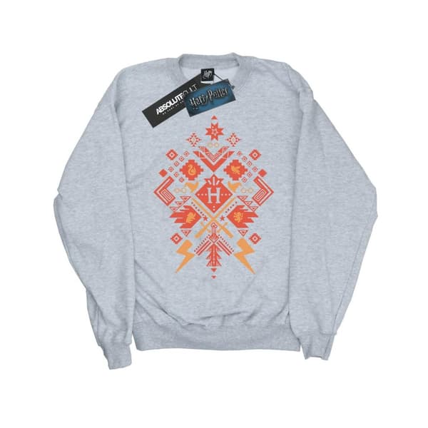 Harry Potter Boys Christmas Fair Isle Sweatshirt