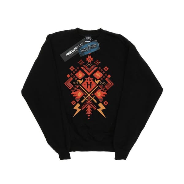 Harry Potter Boys Christmas Fair Isle Sweatshirt