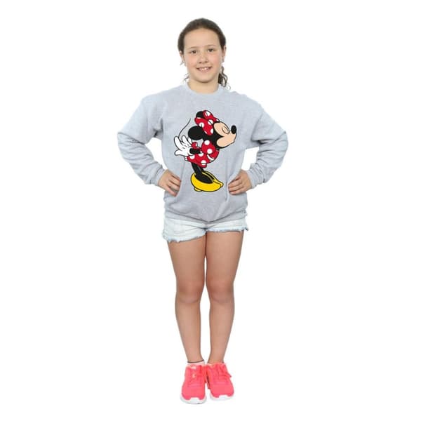 Disney Minnie Mouse Split Kiss Sweatshirt för flickor