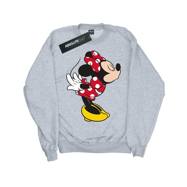 Disney Minnie Mouse Split Kiss Sweatshirt för flickor