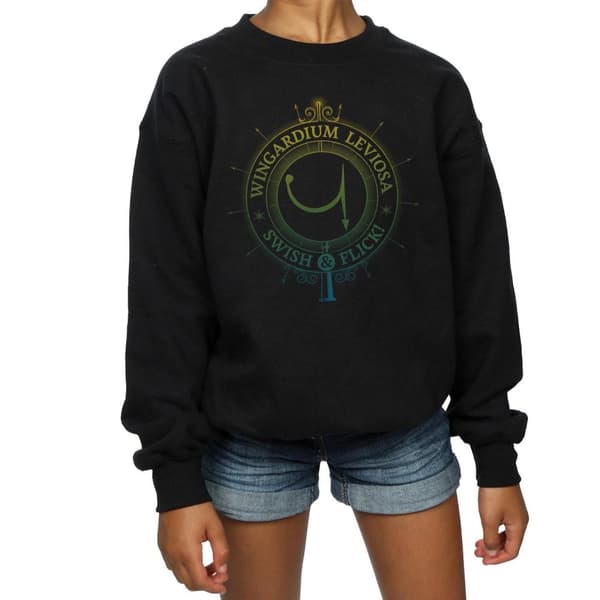 Harry Potter Wingardium Leviosa - Trollformler - Charms - Sweatshirt för flickor