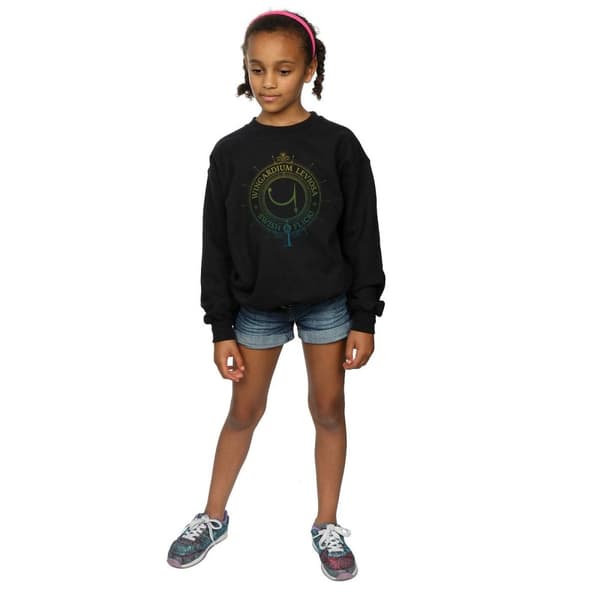 Harry Potter Wingardium Leviosa - Trollformler - Charms - Sweatshirt för flickor