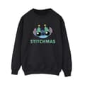 Miniatyrbild 1 av 4: Disney Dam/Tjej Lilo & Stitch Stitchmas Glasses Sweatshirt