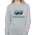 Miniatyrbild 4 av 5: Disney Dam/Tjej Lilo & Stitch Stitchmas Glasses Sweatshirt
