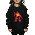 Miniatyrbild 3 av 5: Harry Potter Sweatshirt med silhuett av Dumbledore för flickor