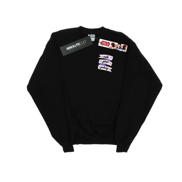 Star Wars Boys Rule Your Galaxy Chest Print Sweatshirt
