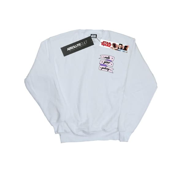 Star Wars Boys Rule Your Galaxy Chest Print Sweatshirt