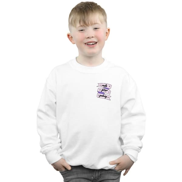 Star Wars Boys Rule Your Galaxy Chest Print Sweatshirt