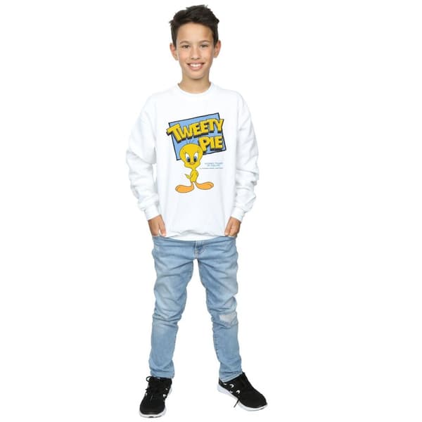 Looney Tunes Boys Classic Tweety Pie Sweatshirt