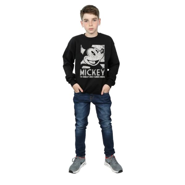 Disney Boys Mickey Mouse Most Famous Sweatshirt