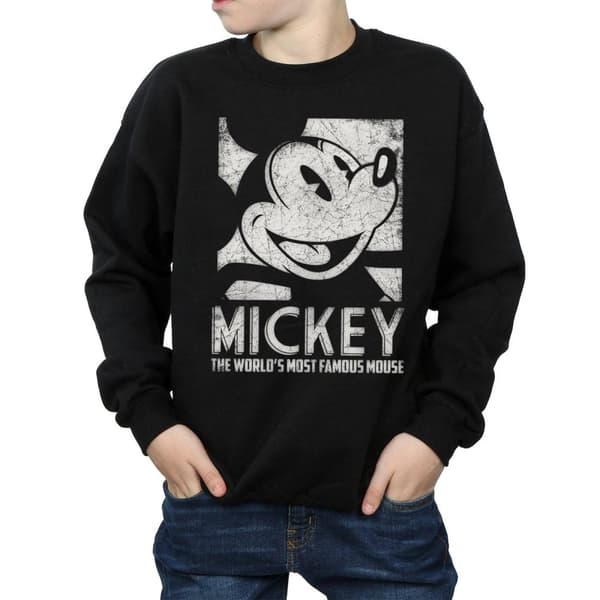 Disney Boys Mickey Mouse Most Famous Sweatshirt