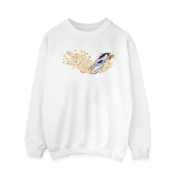 Looney Tunes Dam/Tjej ACME Doodles Road Runner Sweatshirt