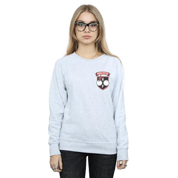 Harry Potter Womens/Ladies Toon Glasses Pocket Sweatshirt