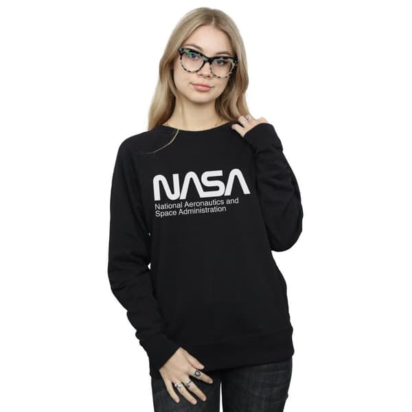 NASA Womens/Ladies Aeronautics And Space Sweatshirt