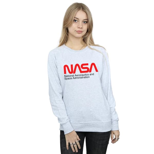 NASA Womens/Ladies Aeronautics And Space Sweatshirt