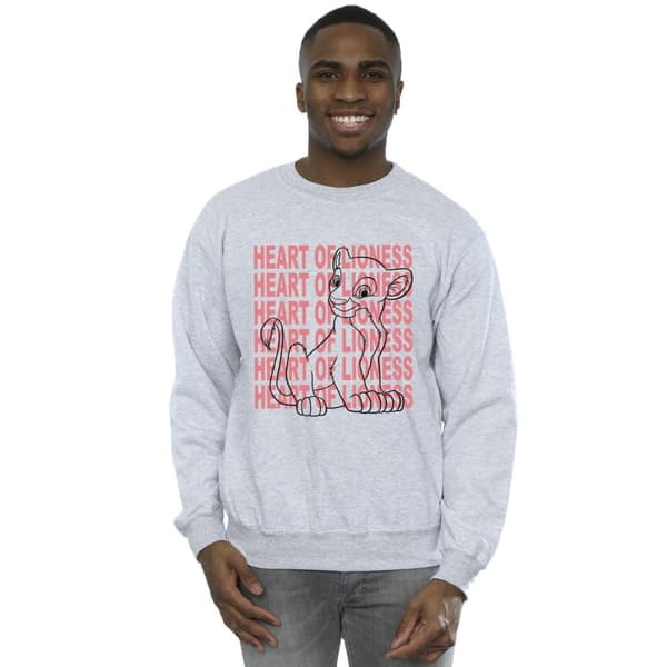 Disney Mens The Lion King Heart Of A Lioness Sweatshirt