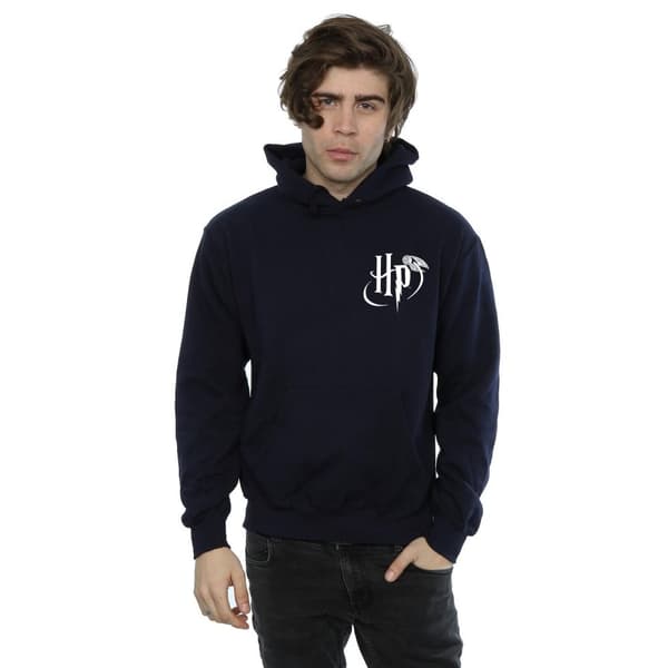 Harry Potter Mens Logo Pocket Hoodie