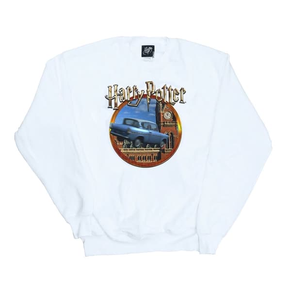 Harry Potter Sweatshirt - Flygande bil, dam/dam