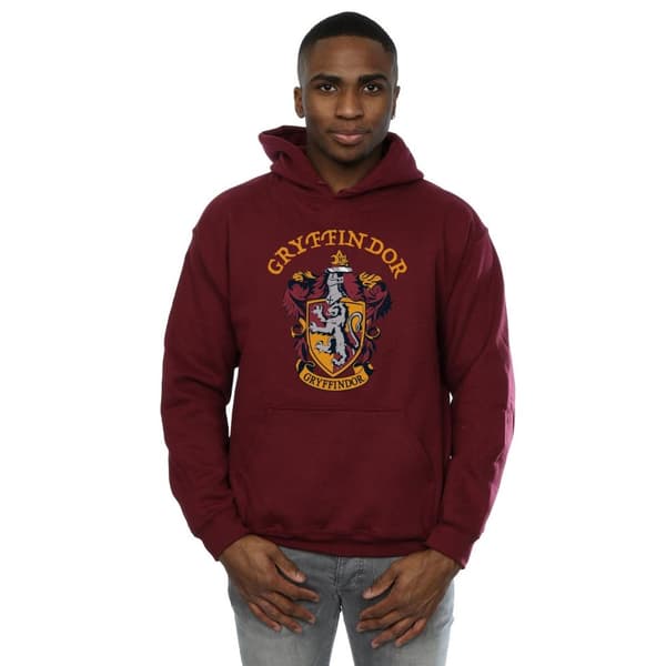 Harry Potter Mens Gryffindor Crest Hoodie