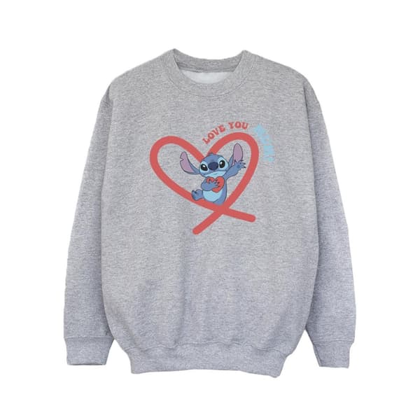 Disney Lilo & Stitch Love You Mum-tröja för flickor