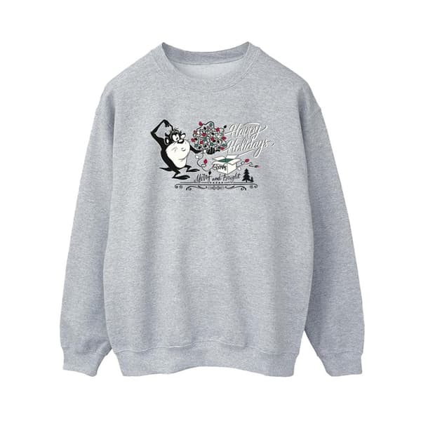 Looney Tunes Womens/Ladies Happy Holidays Sweatshirt