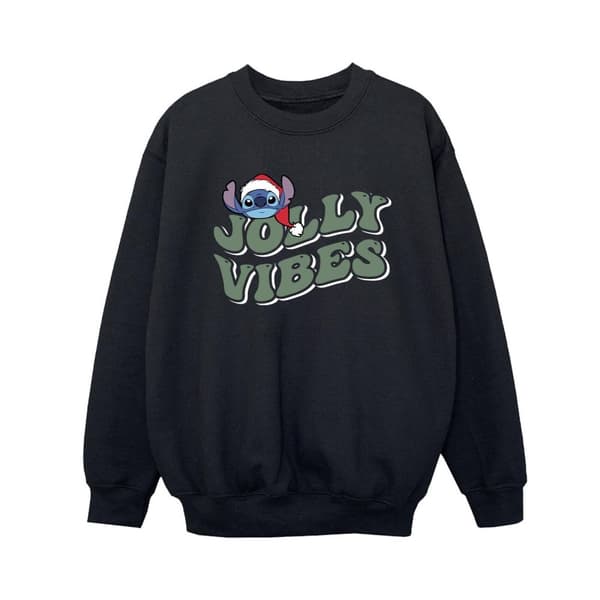 Disney Boys Lilo & Stitch Jolly Chilling Vibes Sweatshirt