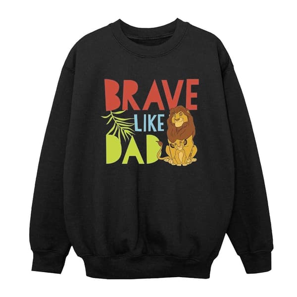 Disney Pojkar Lejonkungen Modig Som Pappa Sweatshirt
