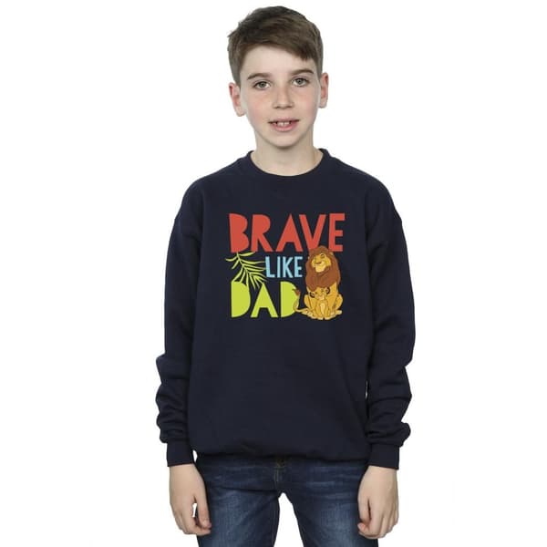 Disney Pojkar Lejonkungen Modig Som Pappa Sweatshirt