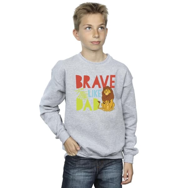 Disney Pojkar Lejonkungen Modig Som Pappa Sweatshirt