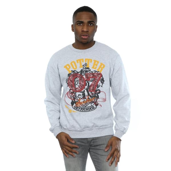 Harry Potter Mens Gryffindor Seeker Sweatshirt