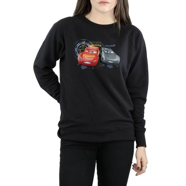Disney Dam/Tjej Cars Blixt Vs Storm Sweatshirt