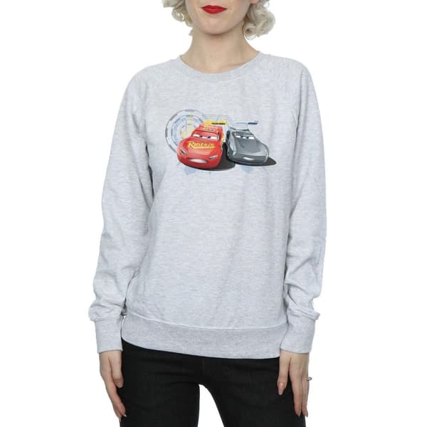 Disney Dam/Tjej Cars Blixt Vs Storm Sweatshirt