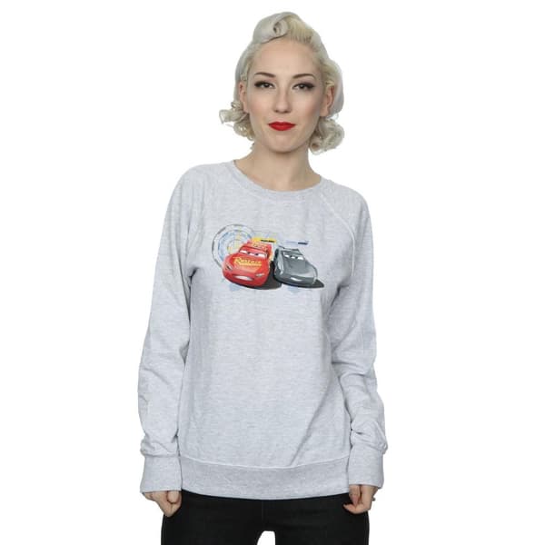 Disney Dam/Tjej Cars Blixt Vs Storm Sweatshirt
