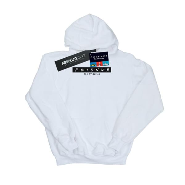 Friends Mens Logo Block Hoodie