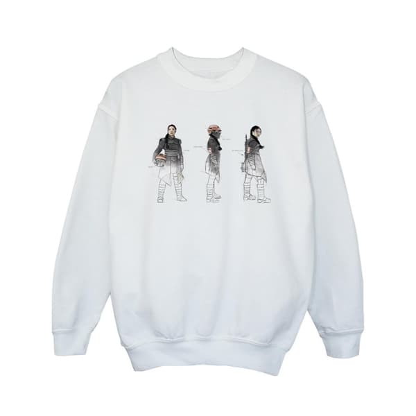 Star Wars The Book Of Boba Fett Fennec Painted Concept Sweatshirt för flickor