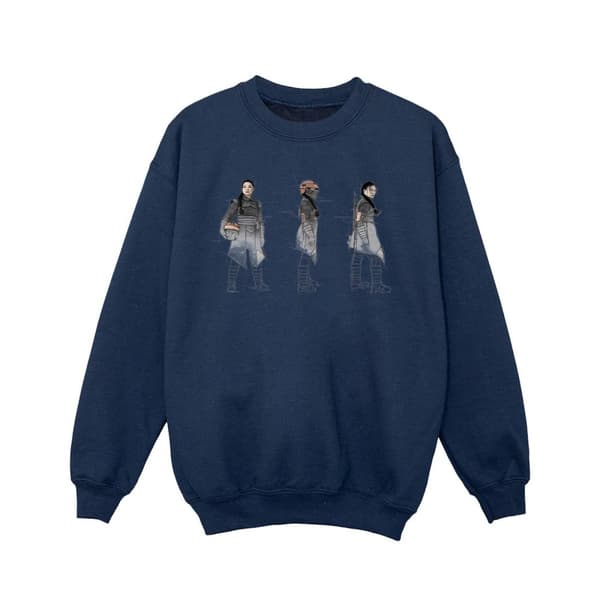 Star Wars The Book Of Boba Fett Fennec Painted Concept Sweatshirt för flickor