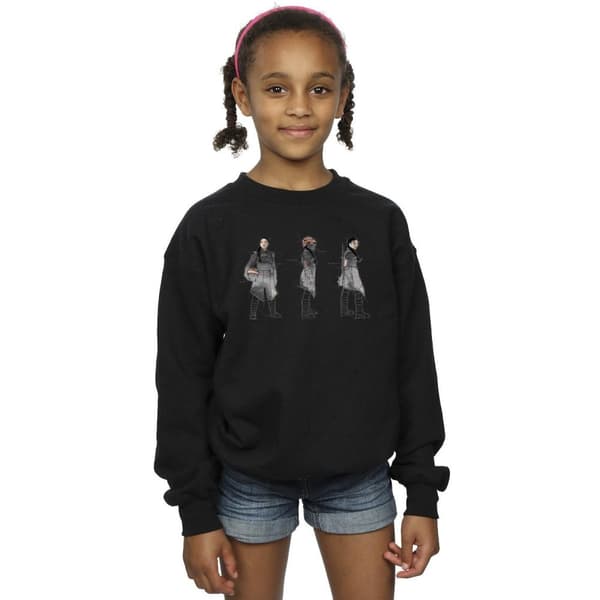 Star Wars The Book Of Boba Fett Fennec Painted Concept Sweatshirt för flickor