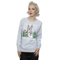 Pikkukuva 2 / 5: Looney Tunes Womens/Ladies Bugs Bunny Christmas Fair Isle Sweatshirt