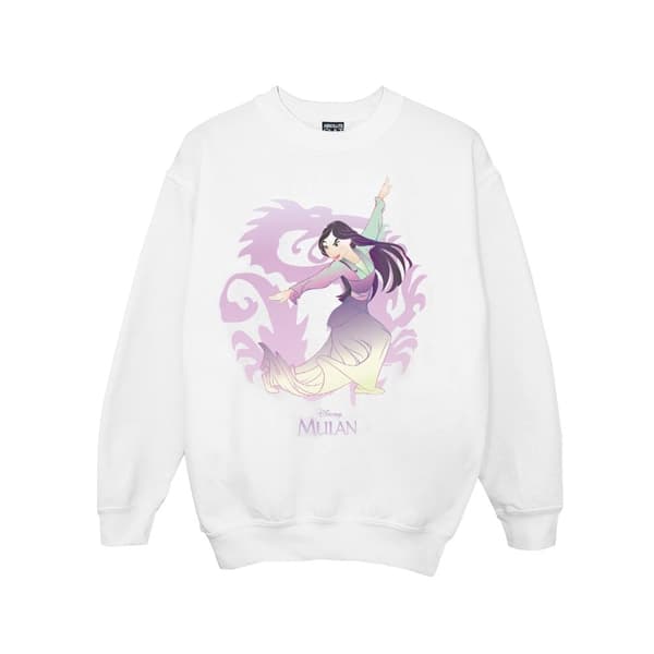 Disney Girls Mulan Dragon Fight Sweatshirt