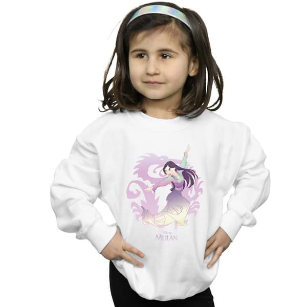 Disney Girls Mulan Dragon Fight Sweatshirt