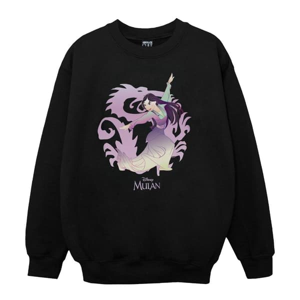 Disney Girls Mulan Dragon Fight Sweatshirt