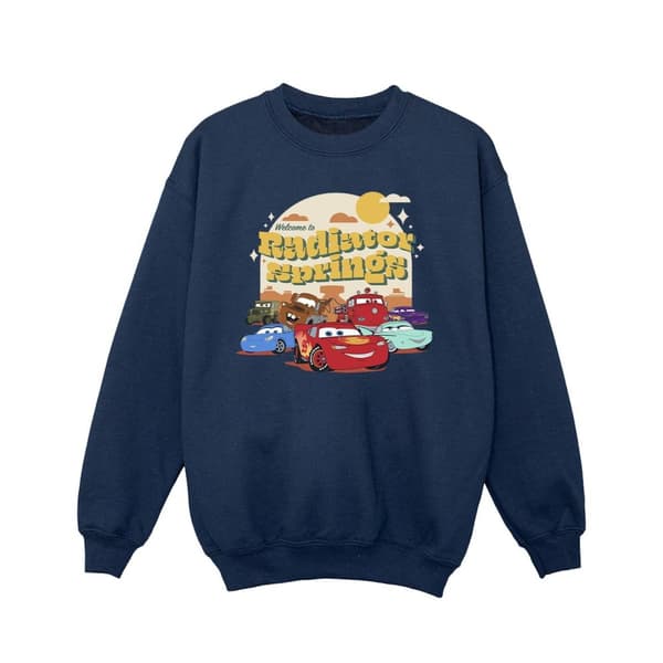 Disney Girls Cars Radiator Springs Group Sweatshirt