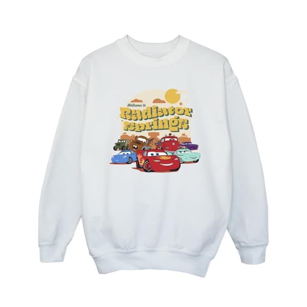 Disney Girls Cars Radiator Springs Group Sweatshirt